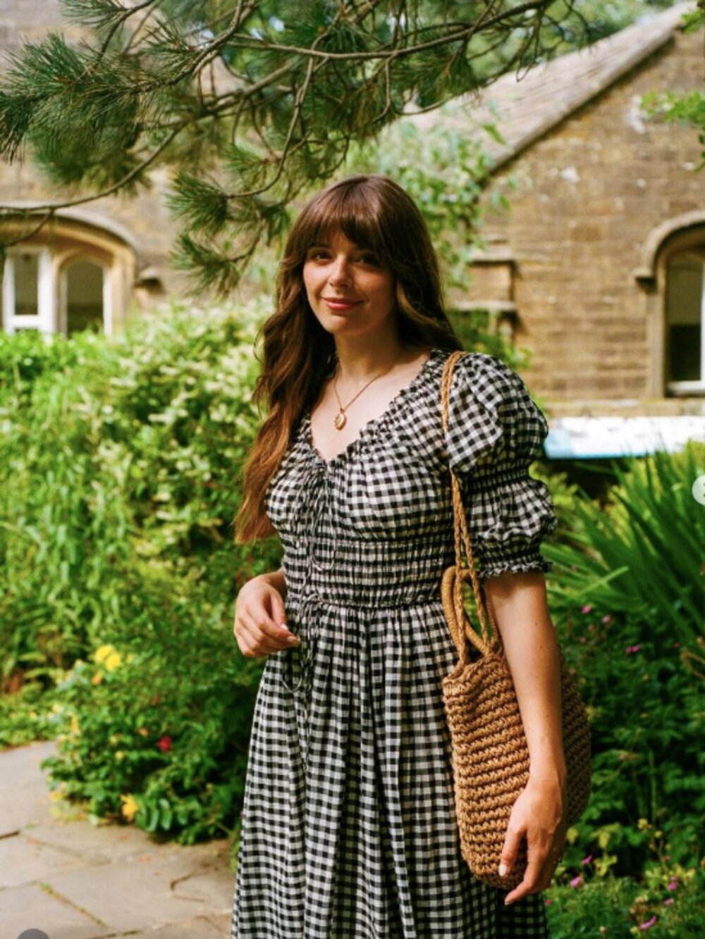 Dôen Ischia Dress in Gingham NWT - Picture 16 of 16